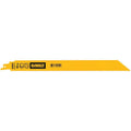 DEWALT 12 Inch 14 TPI Metal Cutting Reciprocating Saw Blades 5 Pieces