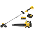 DEWALT 20V MAX Brushless Cordless Battery Powered String Trimmer and Blower Combo Kit