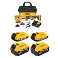 DEWALT 20V MAX Cordless Multi-Tool Kit & Battery Pack Bundle