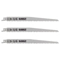 DEWALT 9 Inch 6 TPI Pruning Bi-Metal Reciprocating Saw Blades 3 Pieces