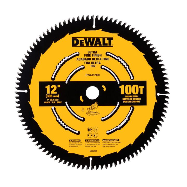DEWALT Circular Saw Blade 12in 100T