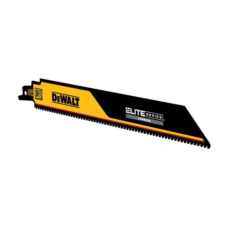 DEWALT ELITE SERIES Reciprocating Saw Blade 3pk Carbide Tipped 9in 8 TPI Metal Cutting
