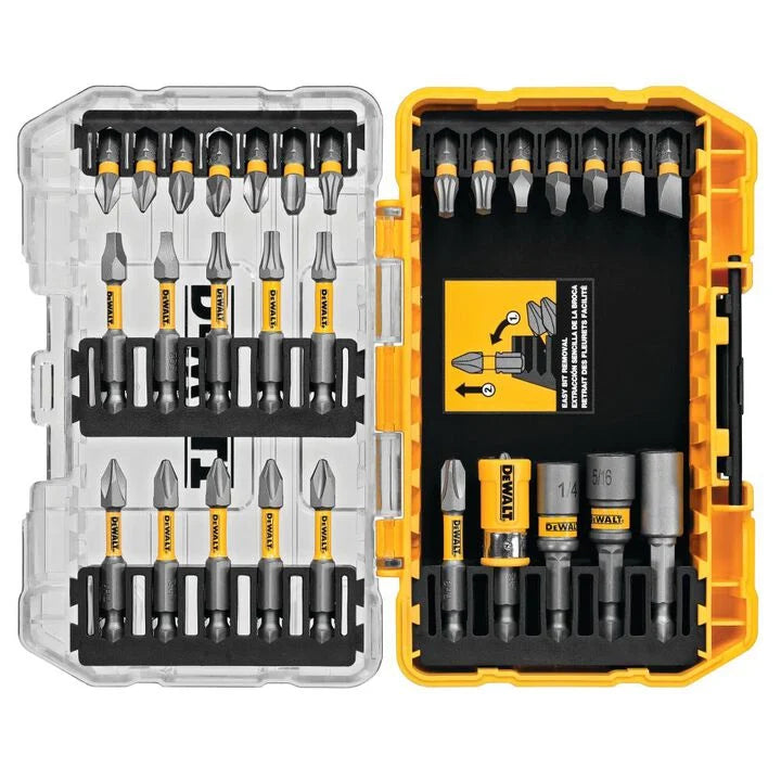 DEWALT MAX FIT Screwdriving Bit Sets with ToughCase+ System