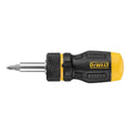 DEWALT MAXFIT Stubby Ratcheting Multi-Bit Screwdriver Set, 7 Pieces