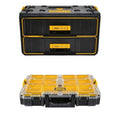 DEWALT TOUGHSYSTEM 2.0 2-Drawer Unit and Full-Size Organizer Bundle