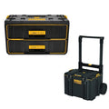 DEWALT Toughsystem2.0 22 Pound 2-Drawer Unit, 250 Pound Rolling Tool Box Bundle
