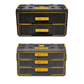 DEWALT Toughsystem2.0 22 Pound 2-Drawer Unit, 6.5 Gallon 3-Drawer Unit Bundle